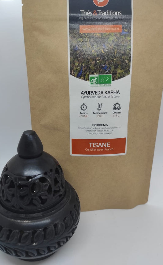 NOUVEAUTE!! TISANE Kapha, ayurvedique Revitalisante idéale pour les journées froides et humides