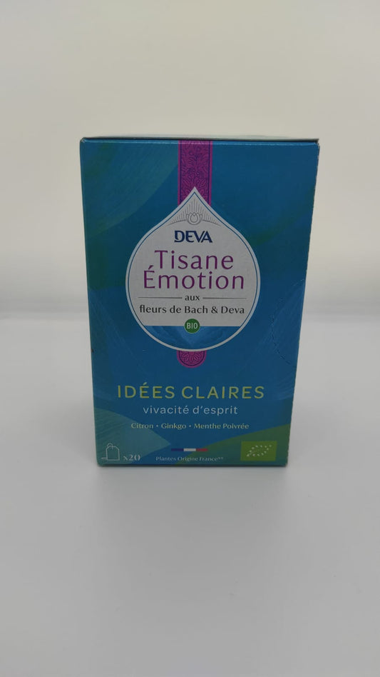 TISANE IDEES CLAIRES BIO DEVA