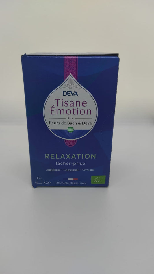 TISANE RELAXATION BIO DEVAplantes et elixirs floraux